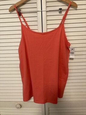 Lane Bryant Coral Adjustable-Strap Camisole 18W NWT